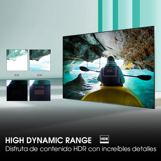 HISENSE TV Imagen con mejores detalles HDR